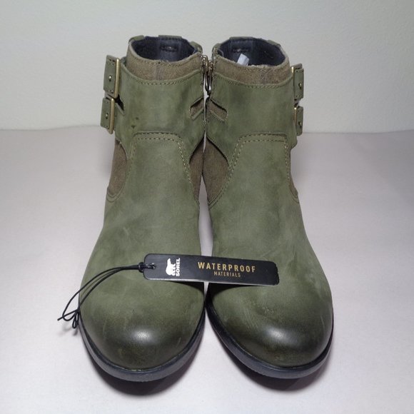 Sorel Size 7 M LOLLA BOOTIE Green New Boots - Picture 12 of 13